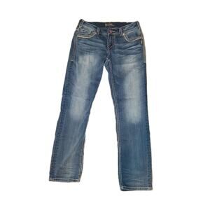 Silver Jeans Suki Slim Straight Leg Women’s W30 Dark Blue